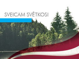 Knauf kolektīvs sveic visus Latvijas valsts svētkos! 
